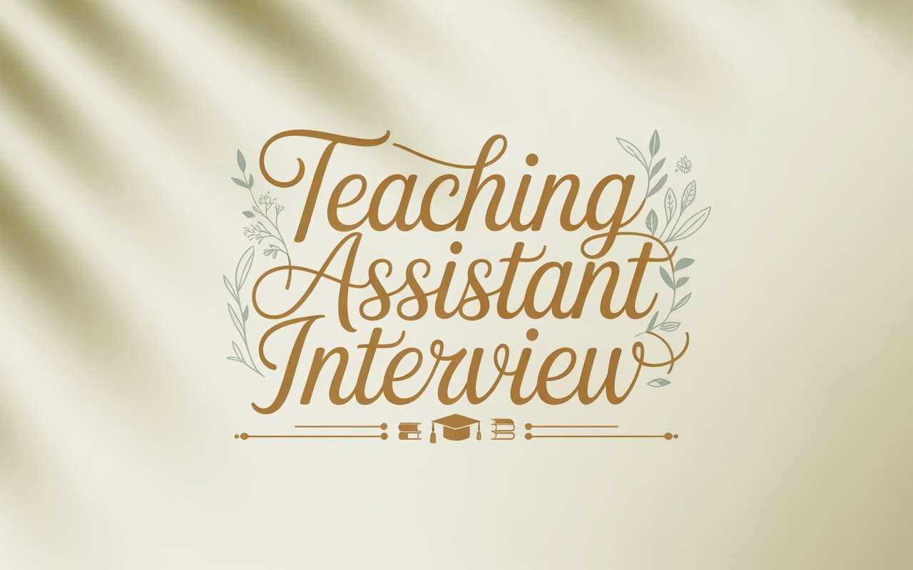 Teaching Assistant Interview