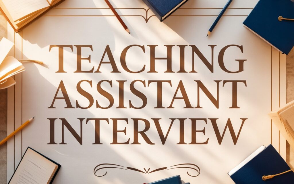 Teaching Assistant Interview